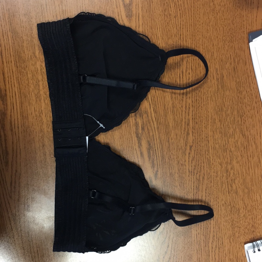 BNWT Aerie black lace bralette - Picture 2 of 4